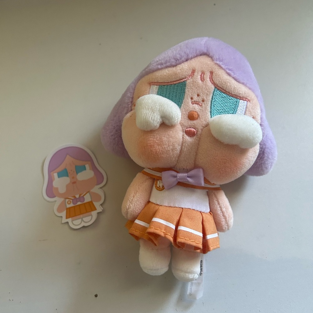 CRYBABY Plush Keychain
